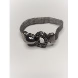 Guang Tong Black Mesh Bracelet