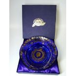 Ringtons Blue & Gold Commemorative Queen 80Th Birthday Bowl