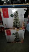 2 X 5ft (1.5M) Pop Up Snowy Tree Pre Lit 2 X 5ft (1.5M) Pop Up Snowy Tree Pre Lit---- Condition:Used