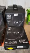 6 X Power A Fusion Gaming Headset Black 6 X Power A Fusion Gaming Headset Black---- Condition:Used