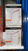 2 X Neutrogena Visibly Clear Light Therapy Acne Mask. (RRP £29.99 Each) New 2 X Neutrogena Visibly