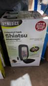 2 X Homedics Extended Track Shiatsu Massager With Heat 2 X Homedics Extended Track Shiatsu