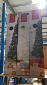 3 X Mixed Colour 6ft (1.8M) Pre Lit Christmas Tree 3 X Mixed Colour 6ft (1.8M) Pre Lit Christmas