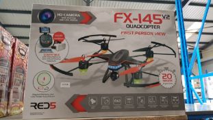 2 X Red5 FX-145 V2 Quadcopter FPV 2 X Red5 FX-145 V2 Quadcopter FPV---- Condition:Used Location:DN14