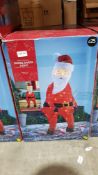 2 X Mains Operated Skiing Santa Light 2 X Mains Operated Skiing Santa Light---- Condition:Used