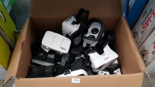 Approx. 25 X Mixed Style Vizor VR Headsets Approx. 25 X Mixed Style Vizor VR Headsets----