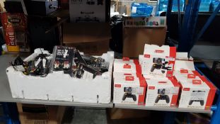 (R8E) 16 X Ipega Golden Warrior Wireless Controller & A Quantity Of WorldÕs Smallest Walkie Talkies