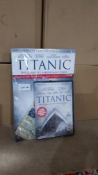 (R5G) Approx. 72 X Titanic 100th Anniversary Edition Gift Pack. 3 Hour Mini Series DVD With 3 Items