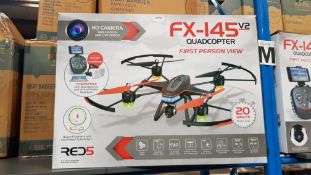 (R4M) 2 X Red5 FX-145 Quadcopter FPV RC Drone