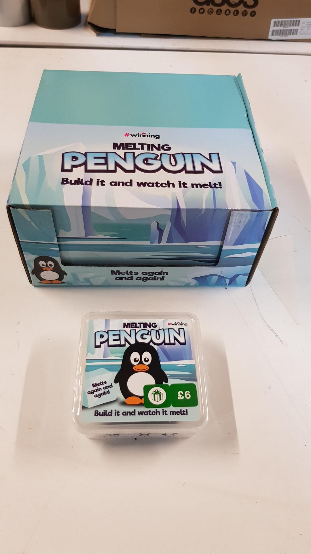 (R4C) 144 X #Winning Melting Penguin (RRP £6 Each) New / Sealed (Combined RRP £864) - Image 2 of 2