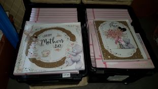 (R5B) Contents Of 2 Boxes : 34 X Large Hand Made Me To You MotherÕs Day Card (RRP £14.99 & £10.99 e