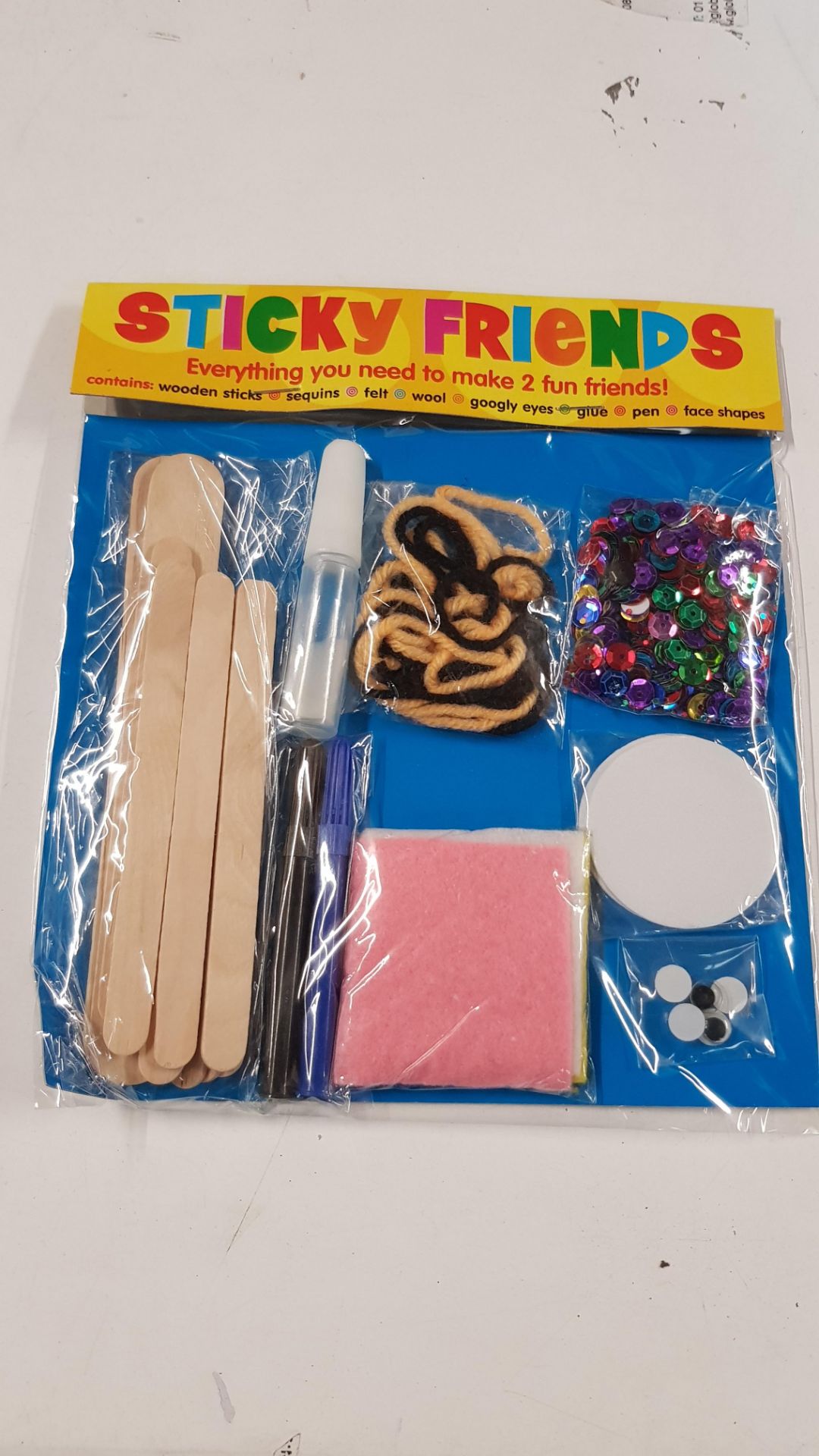 (R4D) Approx. 288 X Sticky Friends Craft (New) - Image 2 of 2