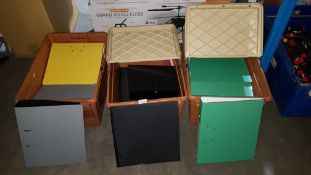 (R9E) Contents Of 3 Containers. A Quantity Of A4 Folders & Mixed Photo Albums (New)