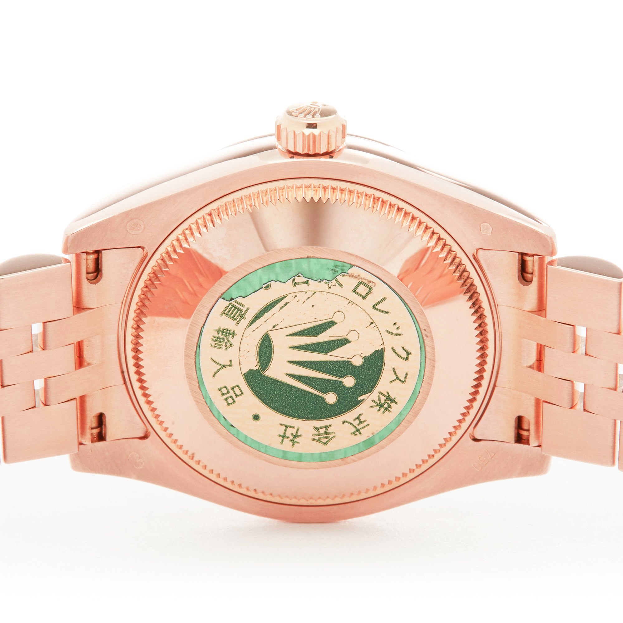 Rolex Datejust 31 178245 Ladies Rose Gold Watch - Image 6 of 8
