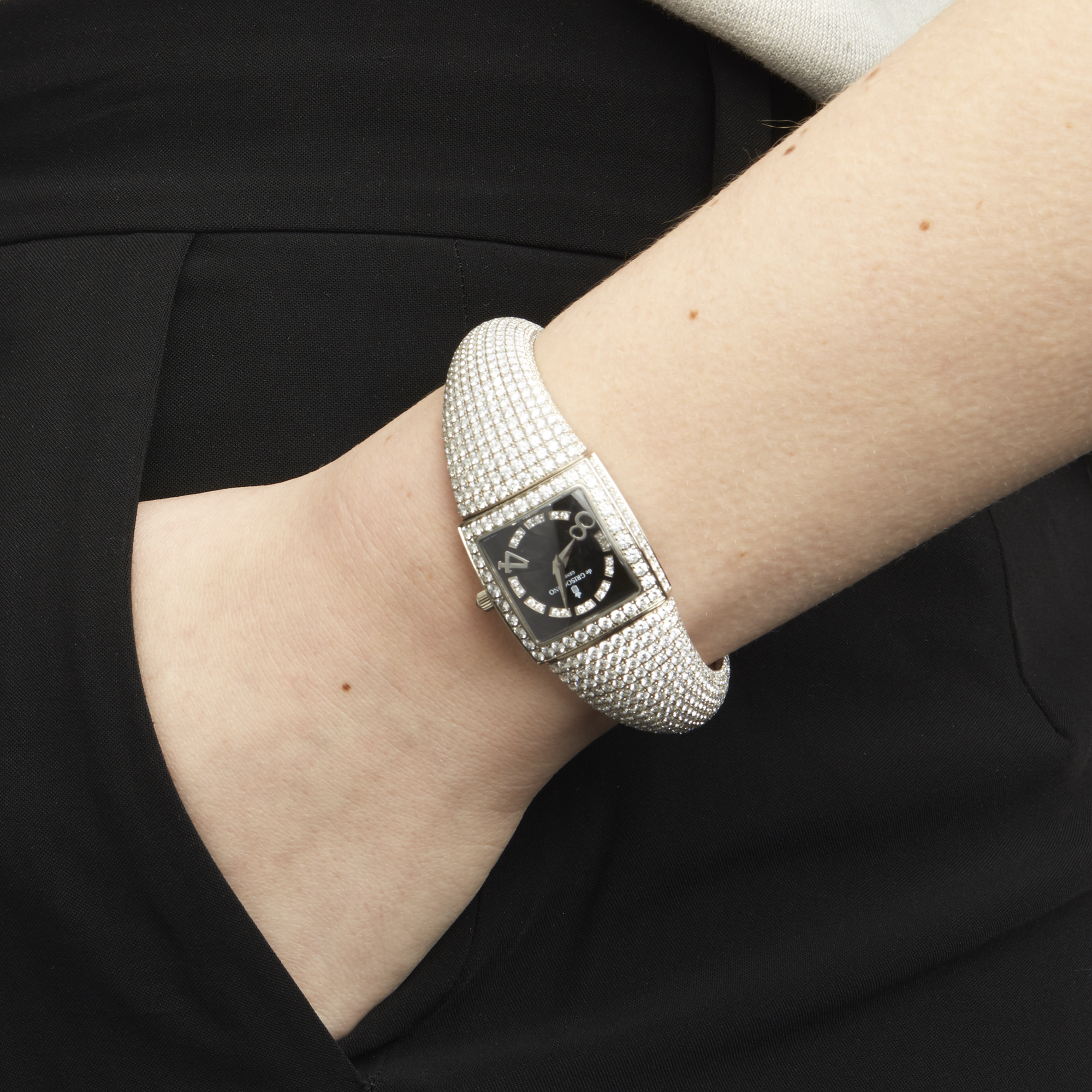 De Grisogono Piccolina S14B Ladies White Gold Diamond Watch - Image 2 of 8