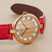 Cartier Must de Cartier Tri-Colour 35338 Ladies Gold Plated Watch
