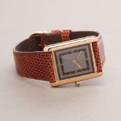 Cartier Must de Cartier Tank 691006 Ladies Gold Plated Paris Watch