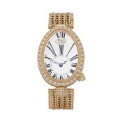 Breguet Reine de Naples 0 8928BA/51/J20 DD00 Ladies Yellow Gold Diamond Mother of Pearl Watch