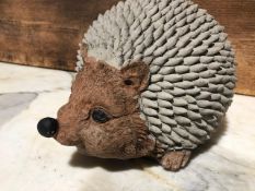 Very Detailed Hedge Hog with Brown Face