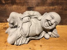 Happy lying down Buddha