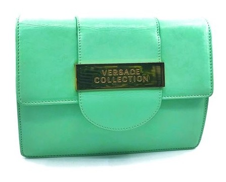 Versace - Patent Leather Shoulder Bag