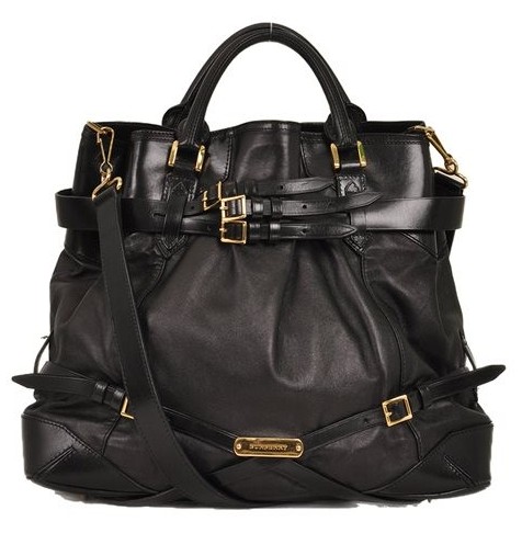 Burberry - Leather Shoulder Bag