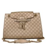 Gucci - Guccisima Emily Large Leather Shoulder Bag