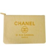 Chanel - Deauville Kanvas Clutch