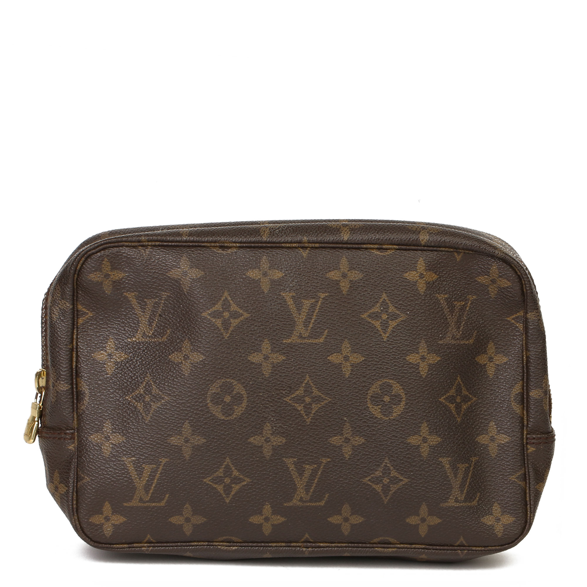 Louis Vuitton Brown Monogram Coated Canvas Vintage Trousse Toilette 23