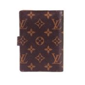 Louis Vuitton - Monogram Canvas Medium Ring leather Organizer Pouch