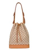 Louis Vuitton - Damier Azur Noe Bucket Leather Shoulder Bag