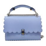 Fendi - Kan I Medium Leather Shoulder Bag