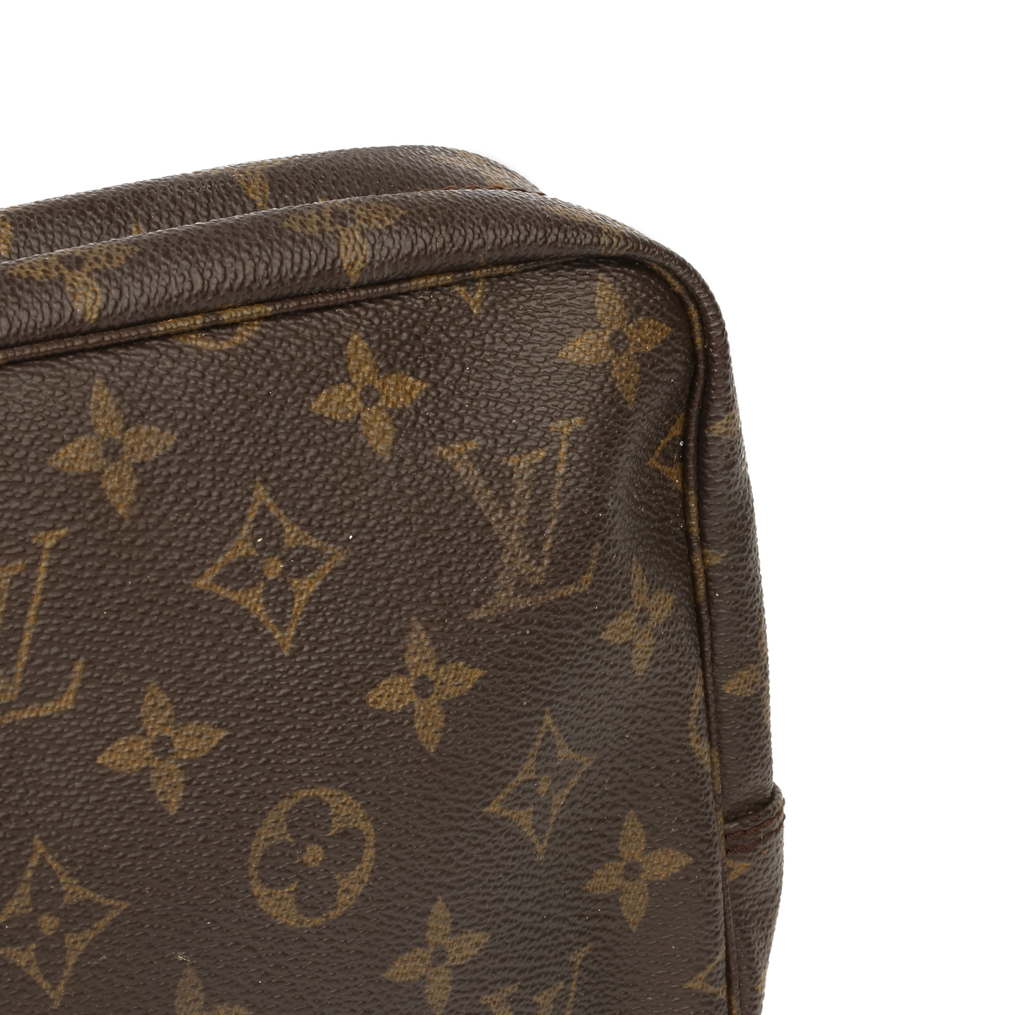 Louis Vuitton Brown Monogram Coated Canvas Vintage Trousse Toilette 23 - Image 6 of 10