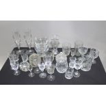 Assorted Collection of Crystal & Glassware