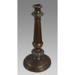 Antique Georgian Copper Candlestick