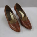 Pair of Vintage Ladies Ravne High Heel Shoes