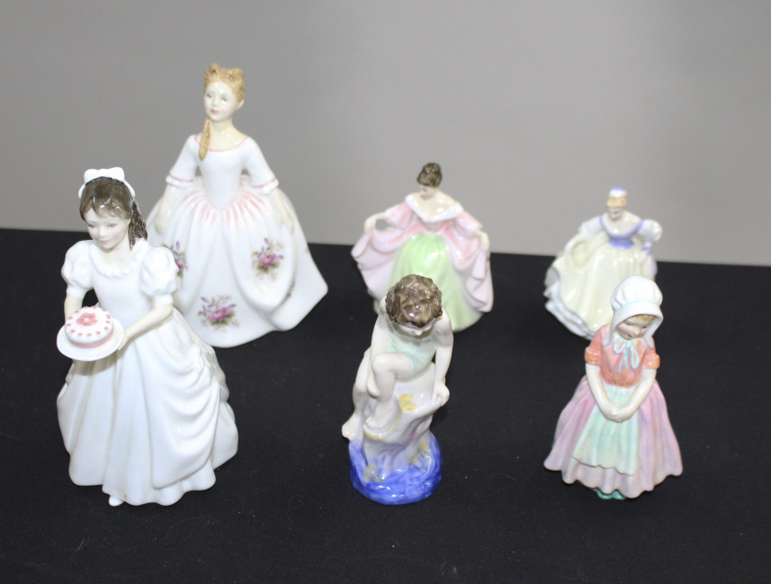6 Royal Doulton Figurines