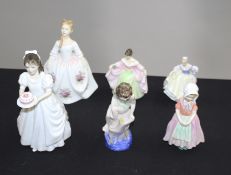 6 Royal Doulton Figurines