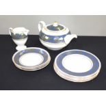 Assorted Wedgwood Columbia Blue & Gold