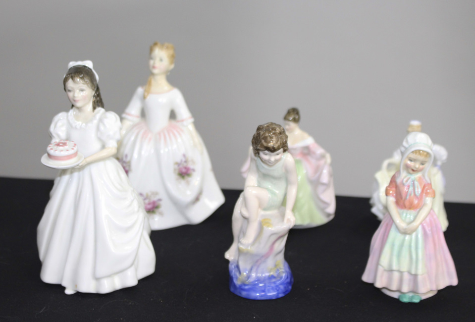 6 Royal Doulton Figurines - Image 2 of 2