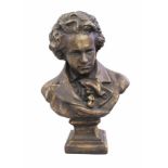Bronze Effect 2ft Bust of Beethoven