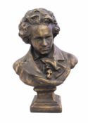 Bronze Effect 2ft Bust of Beethoven