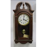 Lincoln Mahogany 31 Day Regulator Wall Clock