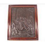 Bronze framed Deposition of Christ