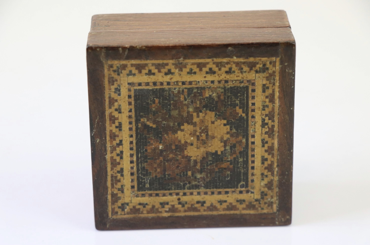 C19th tunbridgeware box - Image 2 of 5