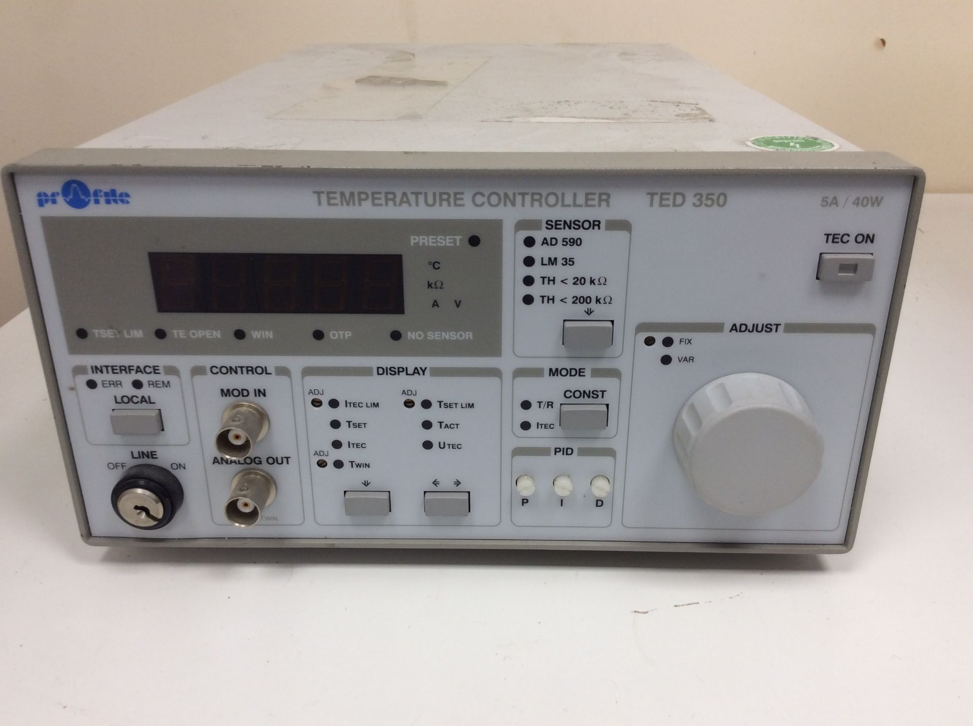 profile temperature controller ted 350 - Image 2 of 3