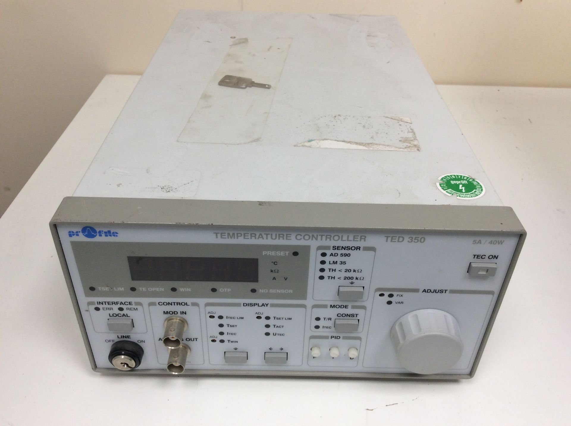 profile temperature controller ted 350