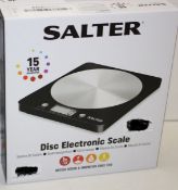 BOXED SALTER DISC ELECTRONIC SCALE