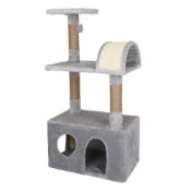 39" Cat Tree Light Grey