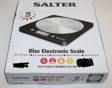 BOXED SALTER DISC ELECTRONIC SCALE